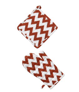 SYNNEVE-patalappu ja -kinnas Terrakotanruskea