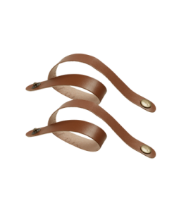 TEO-lautasliinarenkaat, 2/pakk. Vaaleanruskea