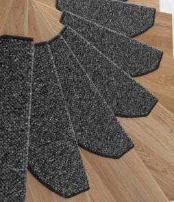 TRAPPEN-porrasmatot, 15/pakk. Harmaa