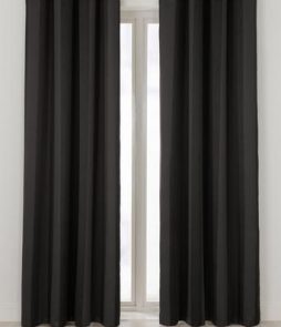 TWILIGHT-rengasverho, 1/pakk. Antrasiitinharmaa