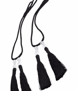 TWINS-tupsutampit, 2/pakk. Musta