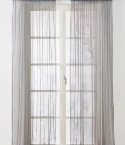 TYLLIS-sivuverhot, 2/pakk. Harmaa