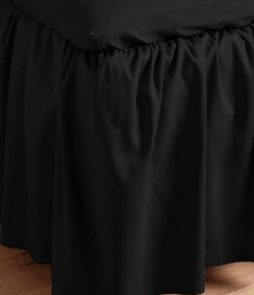 ZACK-helmalakana ekologista puuvillaa Musta