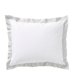 ZARA-tyynyliina Valkoinen/harmaa