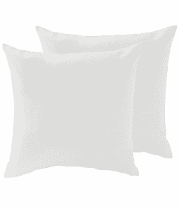 COLOUR-tyynynpäälliset, 2/pakk. 40x40 cm Valkoinen
