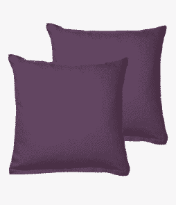 COLOUR-tyynynpäälliset, 2/pakk. 40x40 cm Utuliila