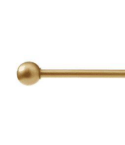 KULA-verhotanko Messinginvärinen