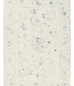 ANCONA-puuvillamatto 160x230 cm Beige/sininen