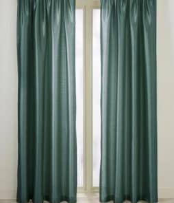 GRACE-sivuverhot, 2/pakk. Harmaanvihreä