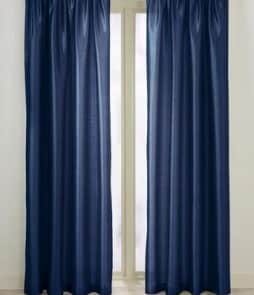 GRACE-sivuverhot, 2/pakk. Tummansininen