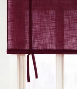 HILDA-laskosverho Viininpunainen