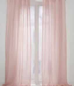 SALLY-solmimisnauhaverhot, 2/pakk. Vanha roosa