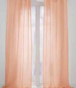 SALLY-solmimisnauhaverhot, 2/pakk. Koralliroosa