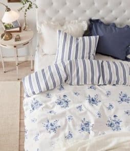 ROSE-pussilakanasetti, 2 osaa Sininen