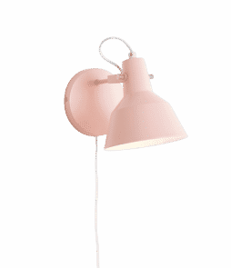 ATHENS-seinävalaisin Vaalea roosa