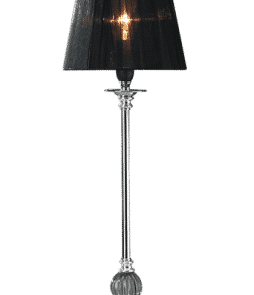 CHRISTIE-pöytävalaisin Musta