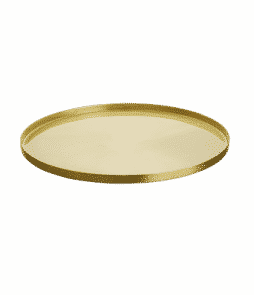 TOLNE-tarjotin, pieni Messinginvärinen