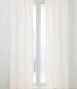 HILDA-sivuverhot, 2/pakk. Luonnonvalkoinen