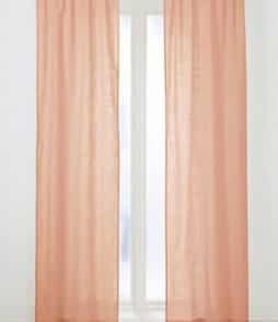 HILDA-sivuverhot, 2/pakk. Oranssi