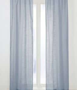 HILDA-sivuverhot, 2/pakk. Taivaansininen