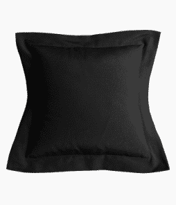 KULÖR-tyynynpäälliset, 2/pakk. 40x40 cm Musta