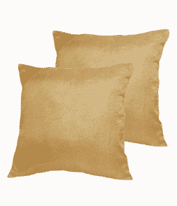 KRISTIN-tyynynpäälliset, 2/pakk. 40x40 cm Kulta