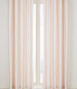 BIANCA-rengasverhot, 2/pakk. Puuteriroosa