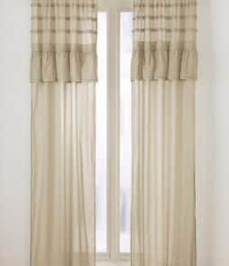 MEMORY-sivuverhot, 2/pakk. Beige