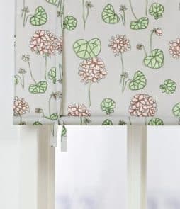 GERANIUM-laskosverho Vaaleanharmaa