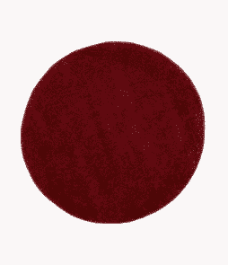 STAY-ryijymatto, ø 135 cm Viininpunainen