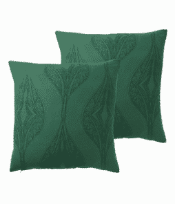 TEODORA-tyynynpäälliset, 2/pakk. 45x45 cm Vihreä