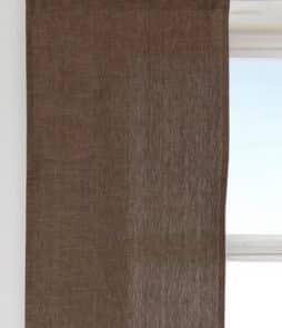 KURSIV-paneeliverhot, 2/pakk. Ruskea