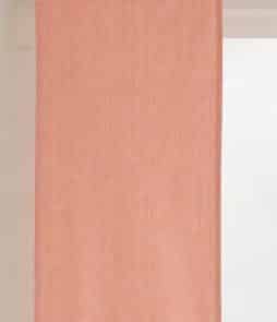 KURSIV-paneeliverhot, 2/pakk. Korallinpunainen