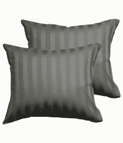 LINJE-tyynyliinat, 2/pakk. Antrasiitinharmaa