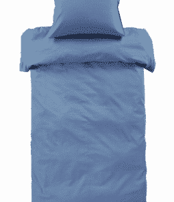 ZACK-pussilakanasetti, 2 osaa Taivaansininen