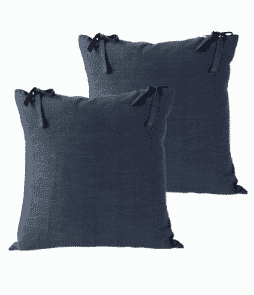 KURSIV-tyynynpäälliset, 2/pakk. 45x45 cm Antrasiitinharmaa