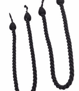 SNODDAS-nyöritampit, 2/pakk. Musta