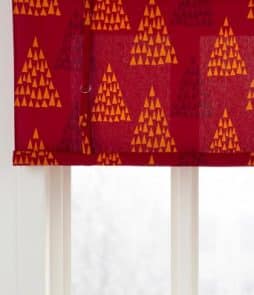 GRANSKOG-laskosverho Punainen/oranssi