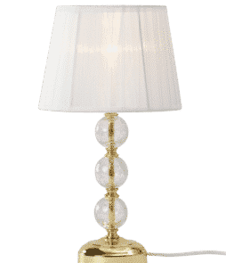 SOPHIA-pöytävalaisin Messinginvärinen