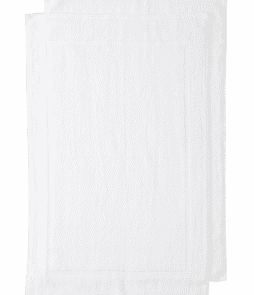 AMY-kylpyhuonematot, 2/pakk. Valkoinen