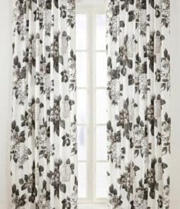 BOLERO-piilolenkkiverhot, 2/pakk. Harmaa