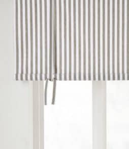 GUSTAV-laskosverho Pellavabeige/valkoinen