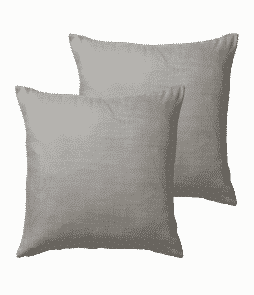 HILDA-tyynynpäälliset, 2/pakk. 45x45 cm Harmaa