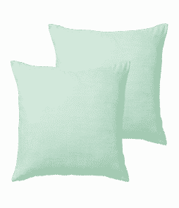 HILDA-tyynynpäälliset, 2/pakk. 45x45 cm Vedenvihreä