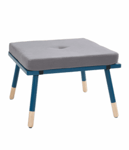 KINNA-penkki, jossa pehmuste Petrolinsininen