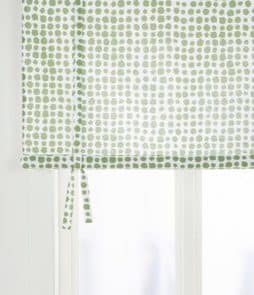 MIX BIG DOTS -laskosverho Vihreä