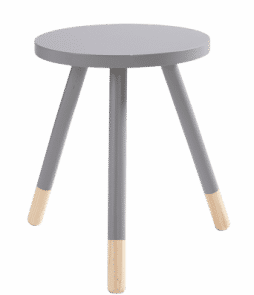 KINNA-jakkara/pöytä ø 35 cm Harmaa