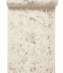 ANCONA-puuvillamatto 70x200 cm Beige/ruskea