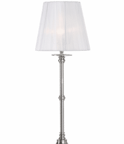 TONGA-pöytävalaisin Valkoinen