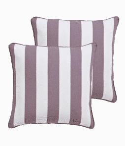 BIANCA-tyynynpäälliset, 2/pakk. 45x45 cm Liila